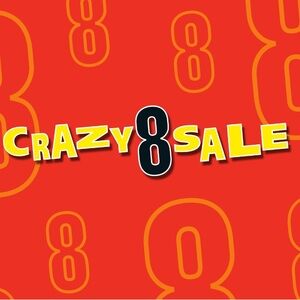 Crazy 8 Sale - check out my $8 items - Bundle up to 5lbs